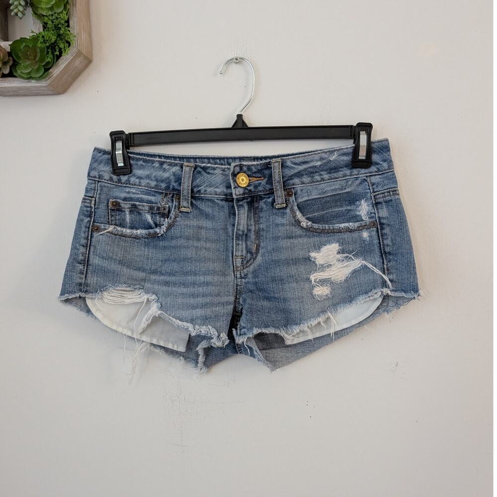 American Eagle cutoff denim shorts